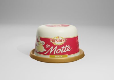 Motte Président Modèle 3D