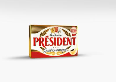 3D Plaquette beurre Président