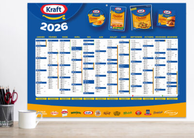 Calendrier Lactalis Fromages 2026