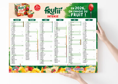 Calendrier Frutti 2026