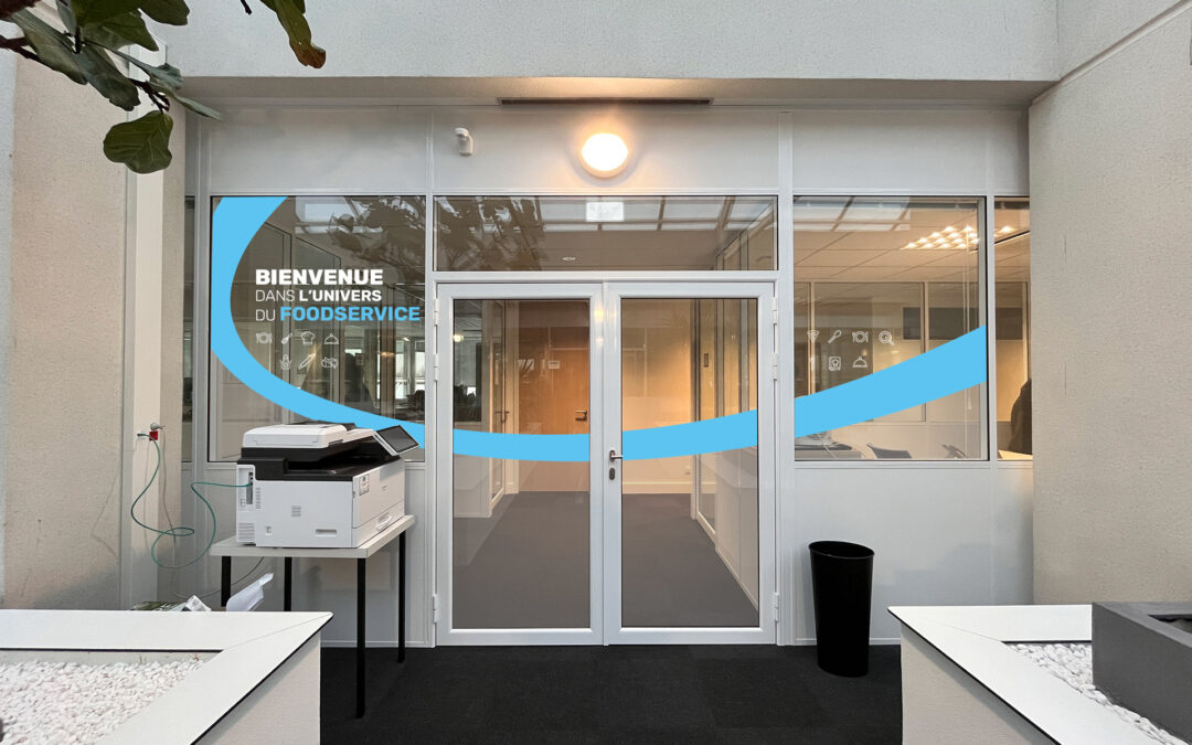 Vitrophanie Entrée de la zone GLF