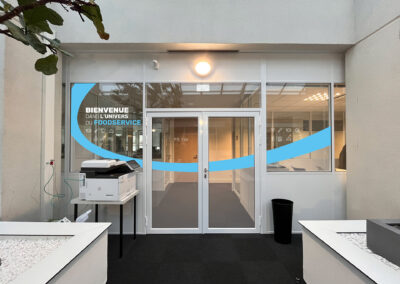 Vitrophanie Entrée de la zone GLF