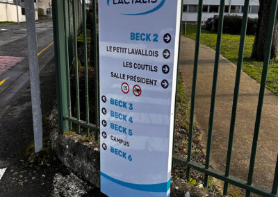 Rénovation Panneaux Signalétique Beck